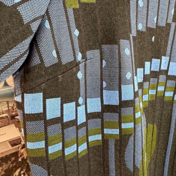 Handmade Stretch Knit 3/4  Sleeve Dress - L - Picture 5 of 5